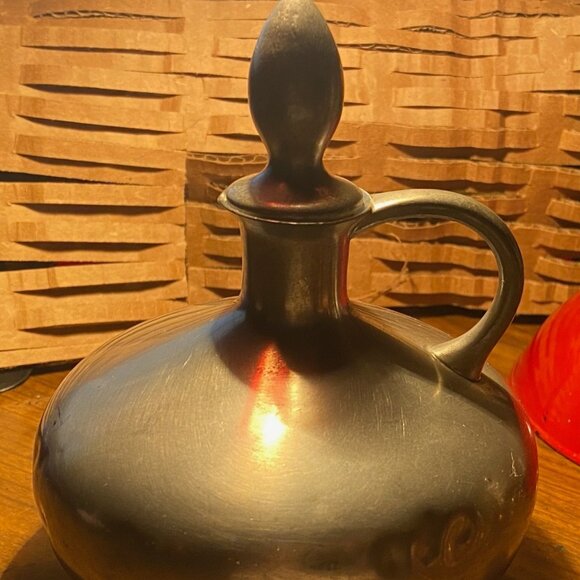 Vintage Royal Holland Pewter Daalderop Pitcher w/ Stopper - Picture 12 of 12